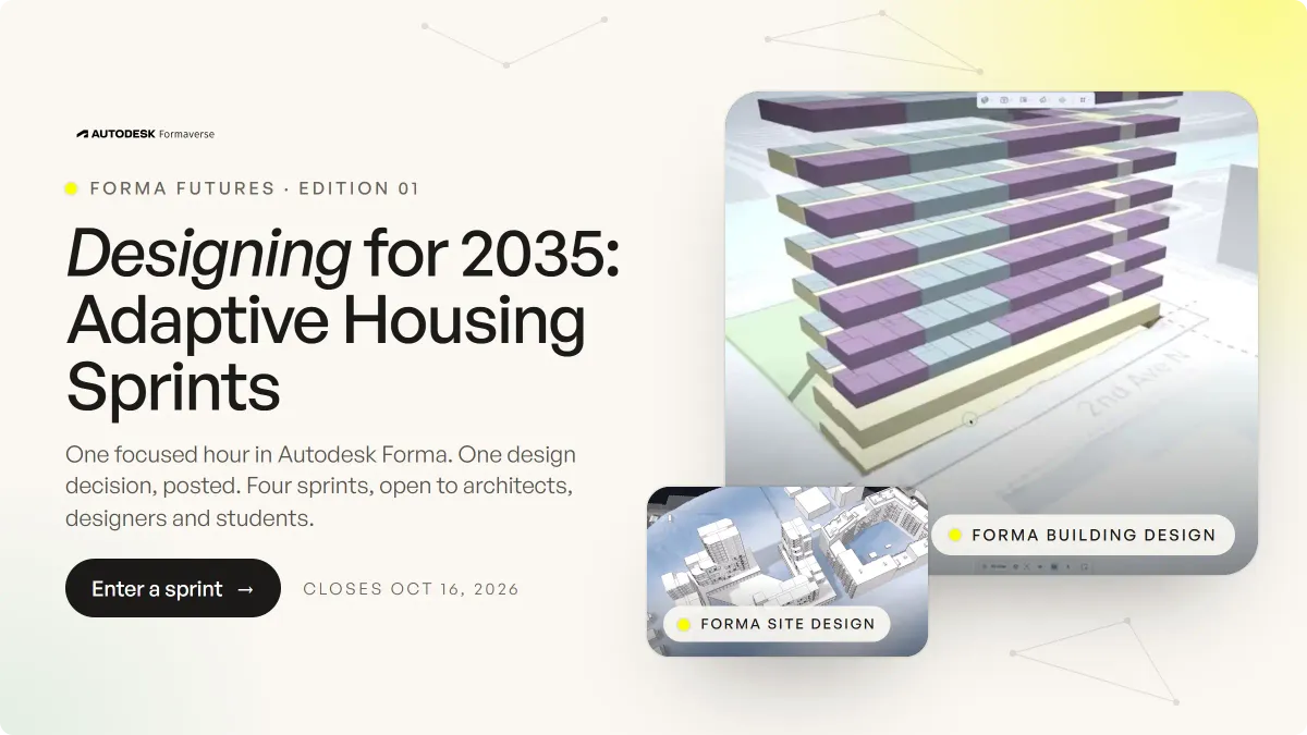 Forma Futures: Design the Housing of 2035 in One Hour