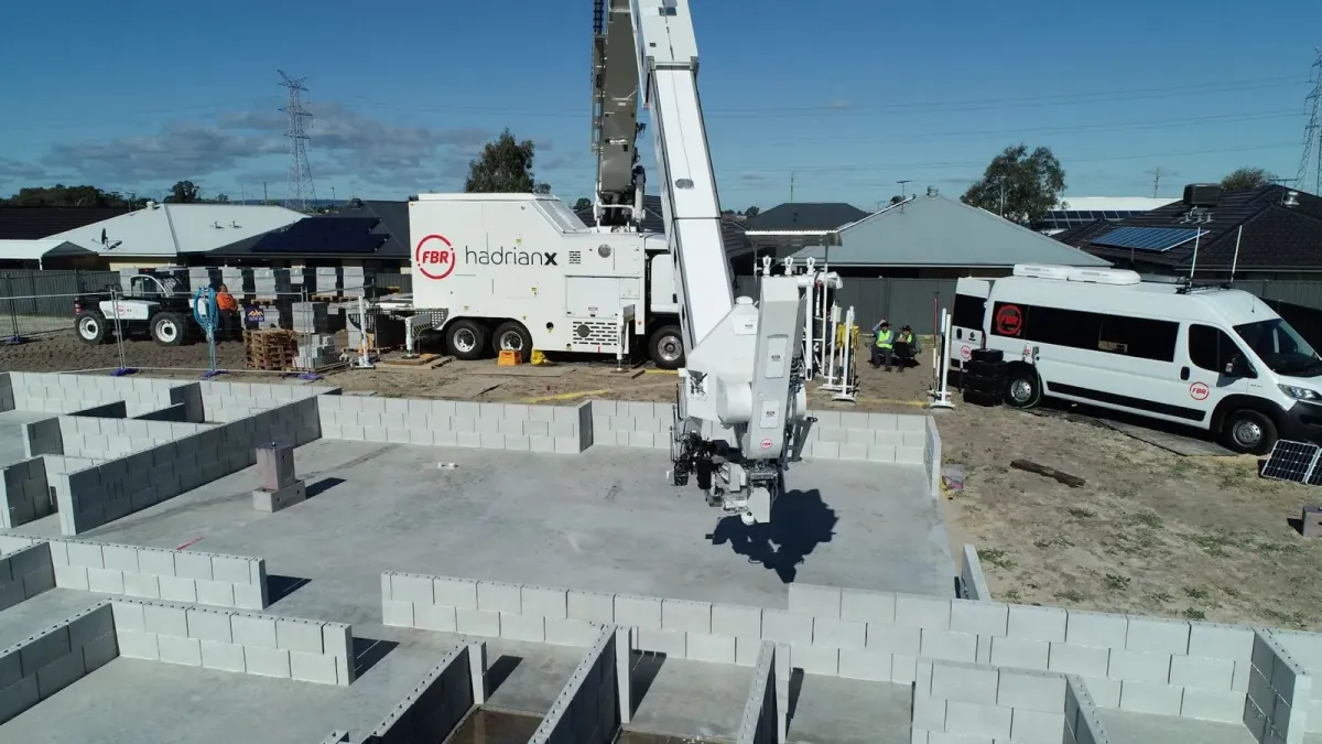 Australia's first robo-built home