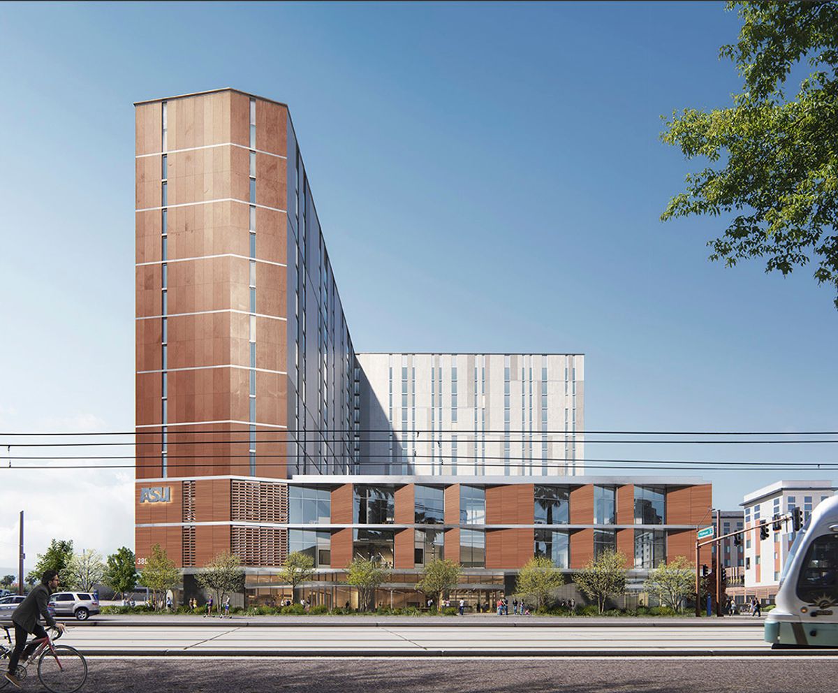 Arts Innovation hub and residence hall for Arizona State University