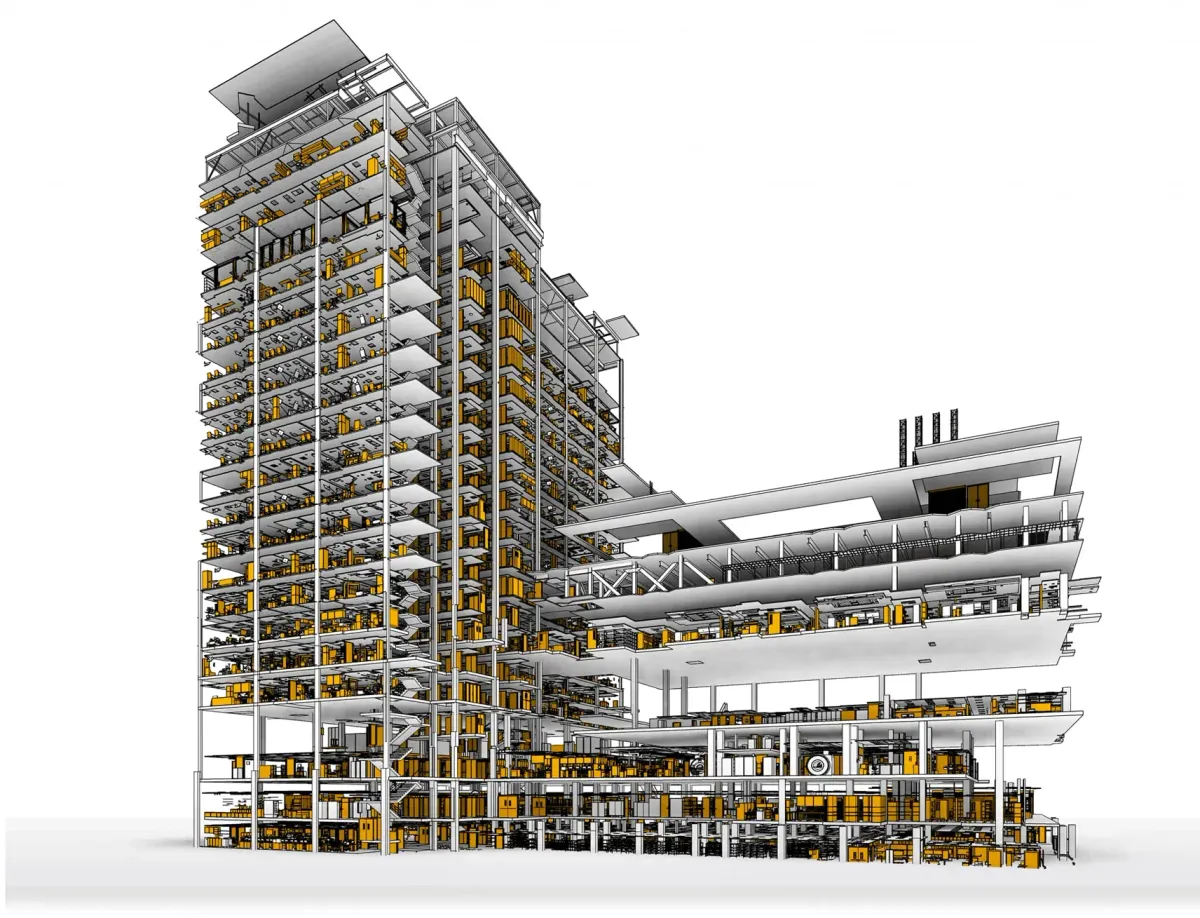 BIM Modeling for Memorial Hospital
