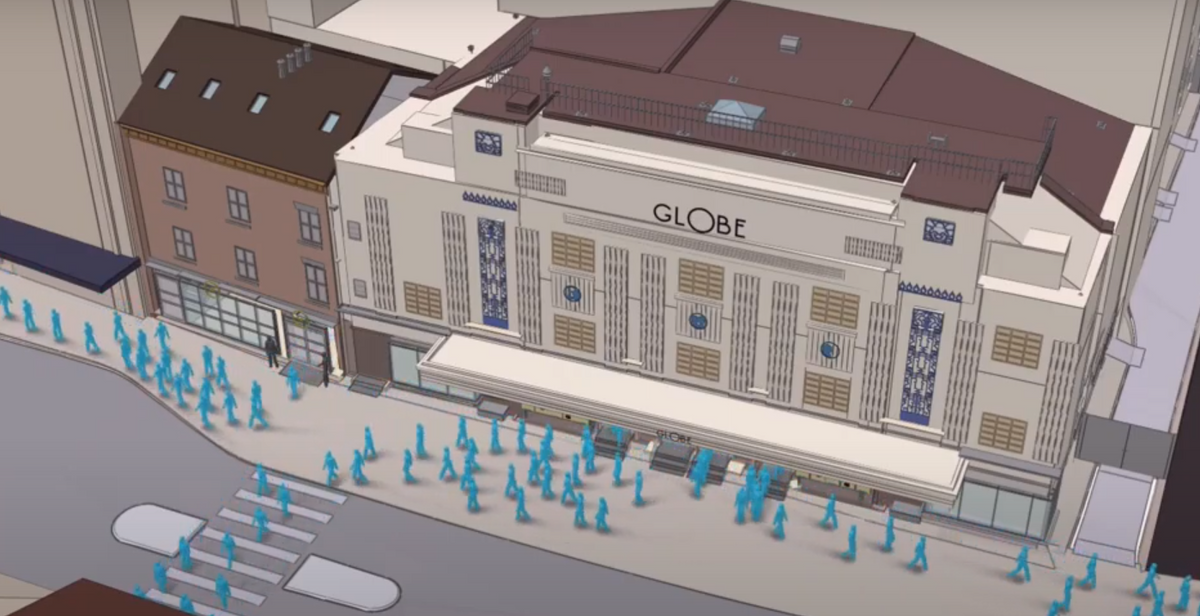 Globe Theatre, Stockton - MassMotion