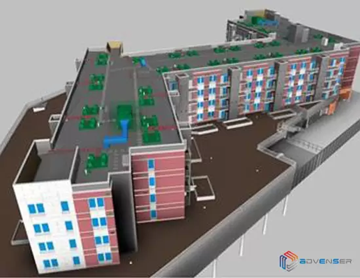 MEP BIM Case Study - 7001 Arlington Road