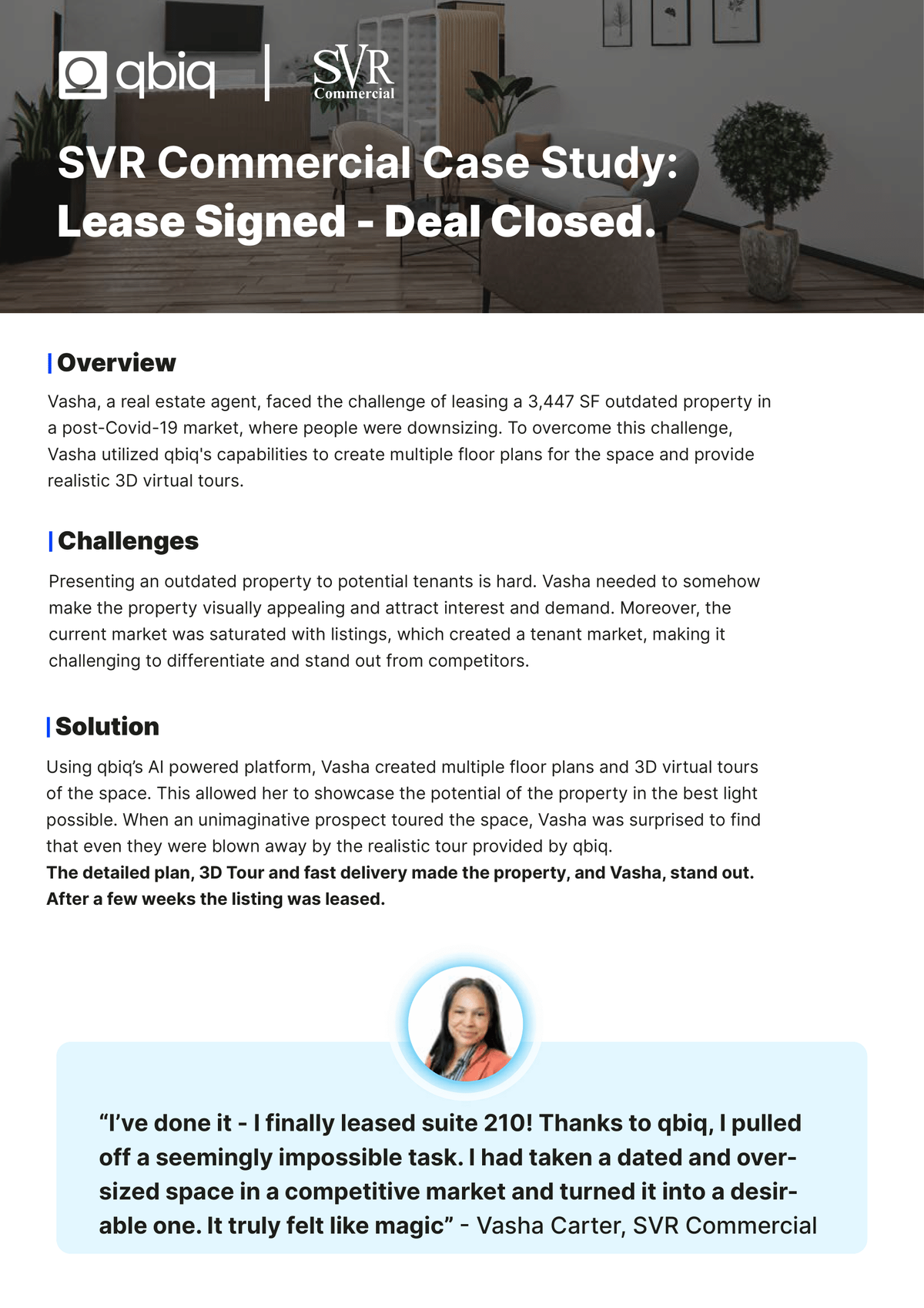 SVR Commercial: Deal Closed