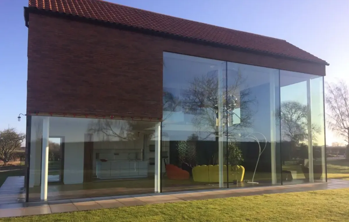 How Struct-Sure Limited Designed a House with 18ft high Glazed Windows
