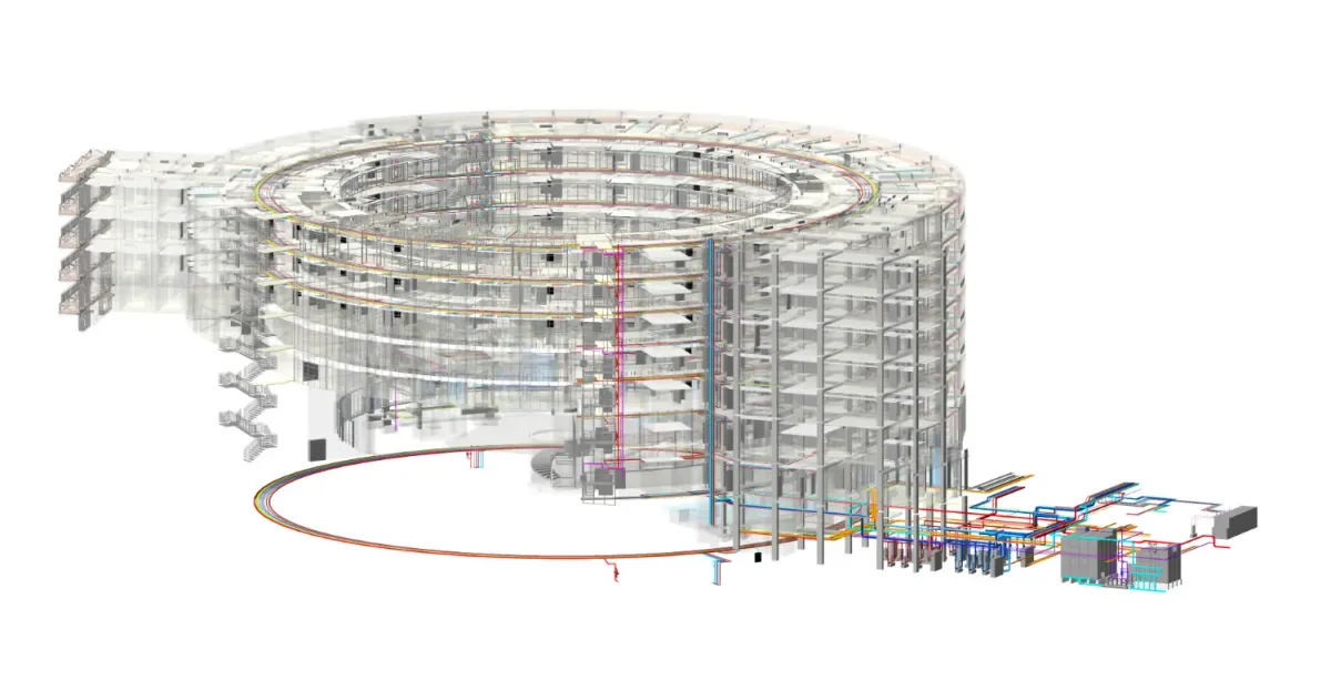 MEP BIM Modeling and BIM Coordination for TVC Tower