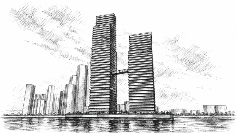 An etching made in Enjin from the model