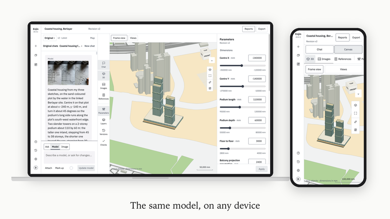 The same model, on any device