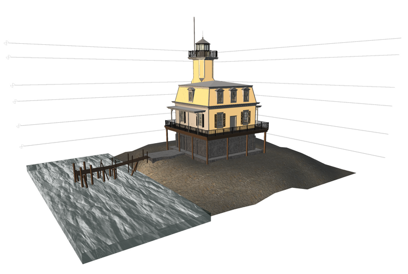 Lighthouse Model for SHoP Architects
