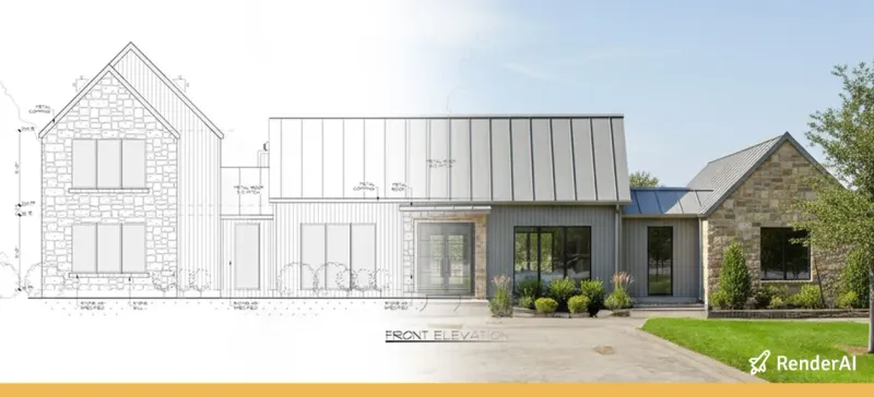 From Cad Drawing to Presentation Ready Rendering