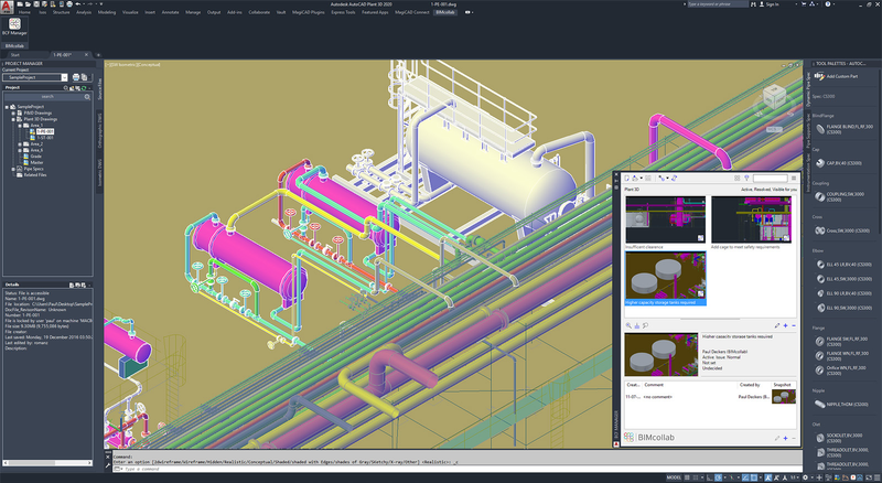 AutoCAD BIMcollab Addin