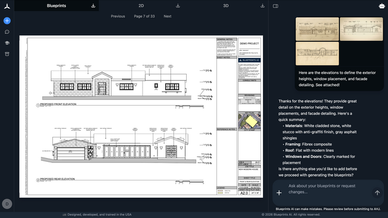 Blueprint Output