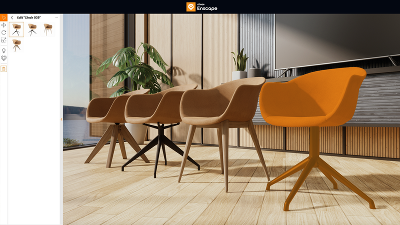 Choose from multiple versions of the same asset to convey the right story. 
