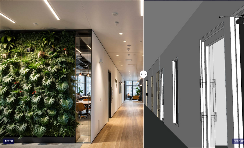 Office Interior 3D Base