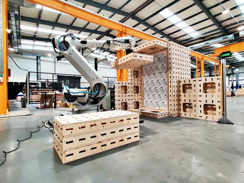 AUAR's robotically assembled dwelling