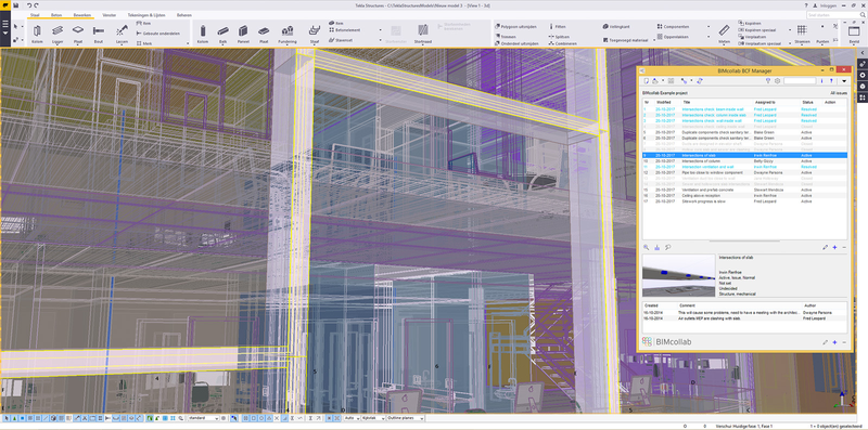 Tekla BIMcollab Addin
