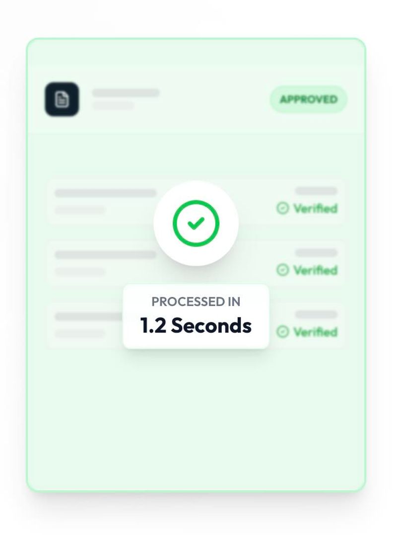 One click approves and pushes data directly to QuickBooks, Sage, or your ERP. Your books are done in seconds.