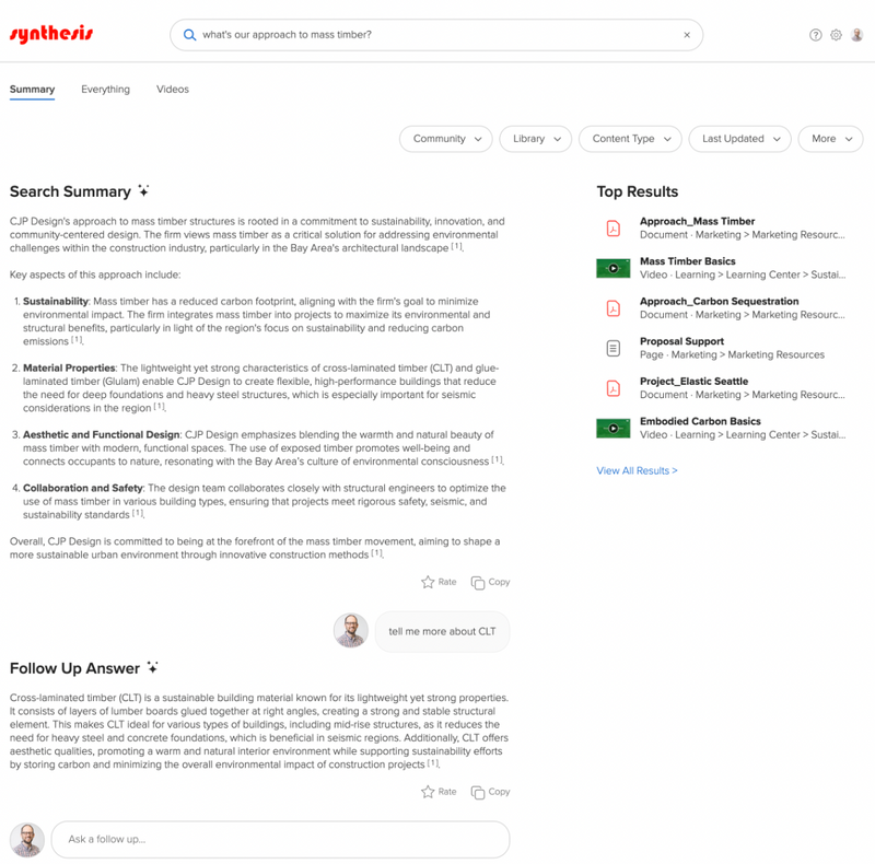 AI Search for AEC Firms