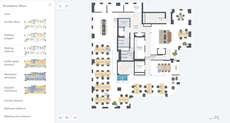 Built with Archilogic: Wayfinding