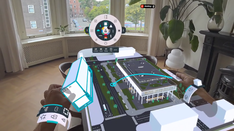 Work with your hands on your 3D models