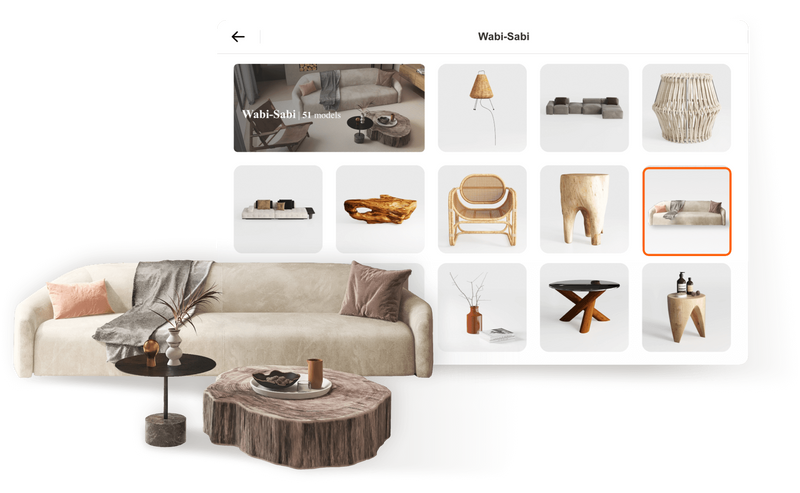 Decorate with 100,000+ Furniture & Accessories