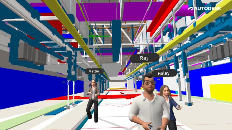 Comfortably walk through your model at human scale