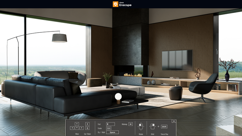  The real-time integration means there’s no need to sync models or import or export files. You can even design via the rendering window and have it reflected live in your model.
