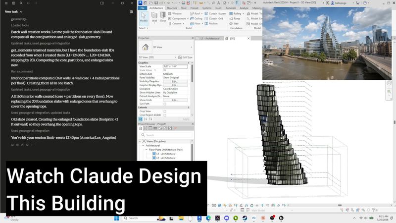 Claude to Revit Plugin by Geopogo pricing, case studies, alternatives & more