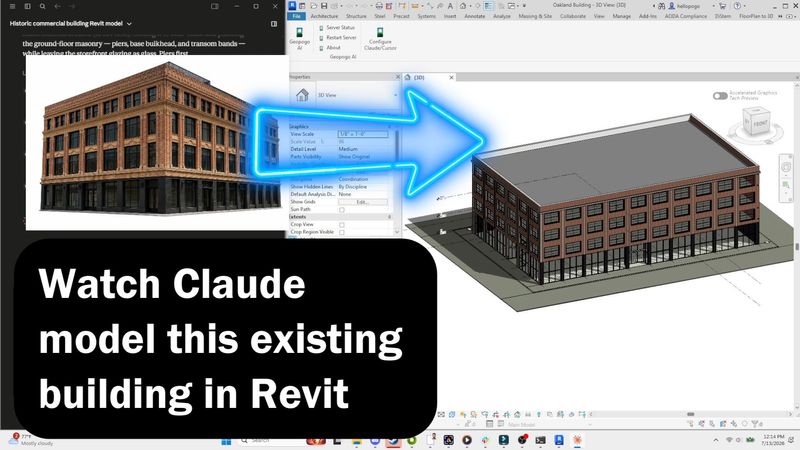 Claude to Revit Plugin by Geopogo pricing, case studies, alternatives & more