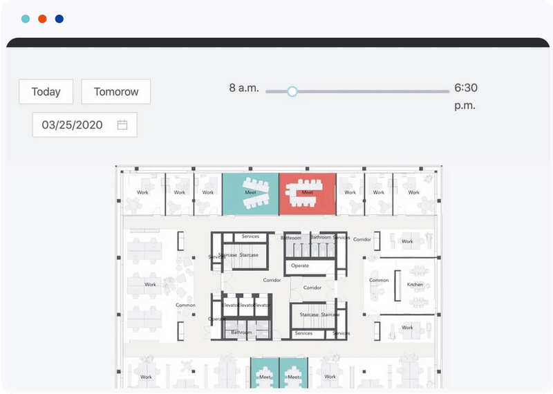 Built with Archilogic: Room Booking App