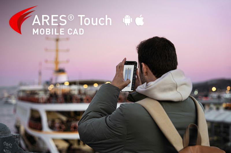 ARES Touch helps users work more effectively while on the jobsite or  in the field