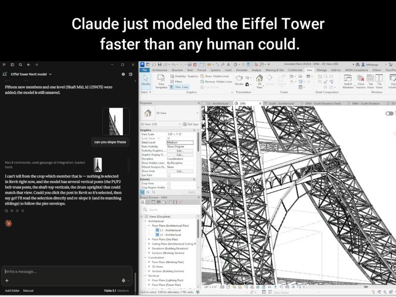 Claude to Revit Plugin by Geopogo pricing, case studies, alternatives & more