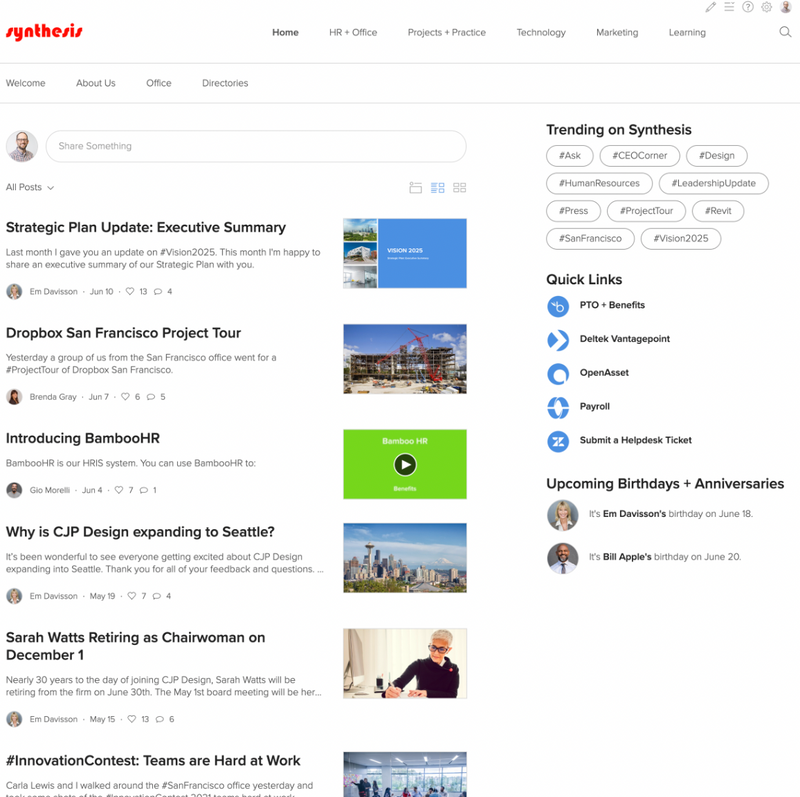 Stay Connected As Your Firm Evolves + Grows