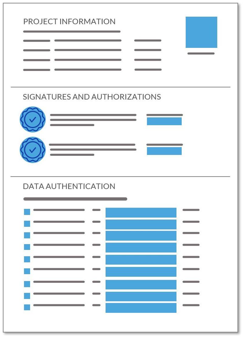 Digitally sign and stamp one or hundreds of data files with a few button clicks. Concert accommodates one or multiple signatories securely and permanently with simple tools to verify authenticity of the data anytime, anywhere.